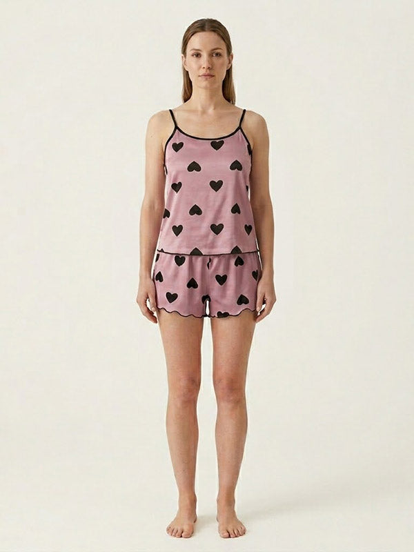 Pyjama En Satin "Rosée d'Amour" | Pyjama Shop​