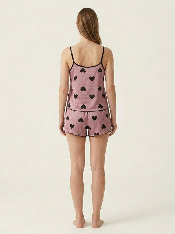 Pyjama En Satin "Rosée d'Amour" | Pyjama Shop​
