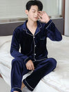 Pyjama En Velours Pour Homme &quot;Velours Hivernal&quot;