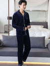 Pyjama En Velours Pour Homme &quot;Velours Hivernal&quot;