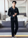 Pyjama En Velours Pour Homme &quot;Velours Hivernal&quot;