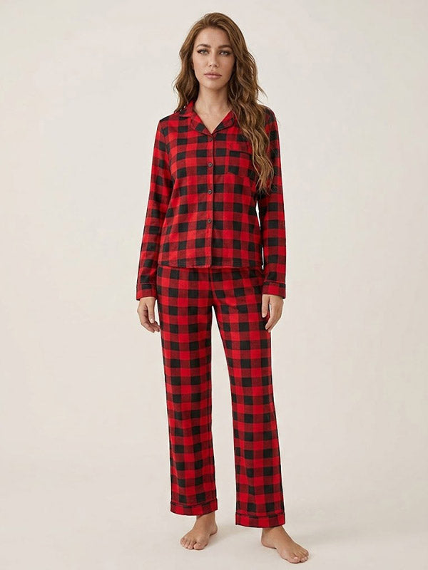 Pyjama Pour Femme à Carreaux "Nuit Écossaise" | Pyjama Shop​
