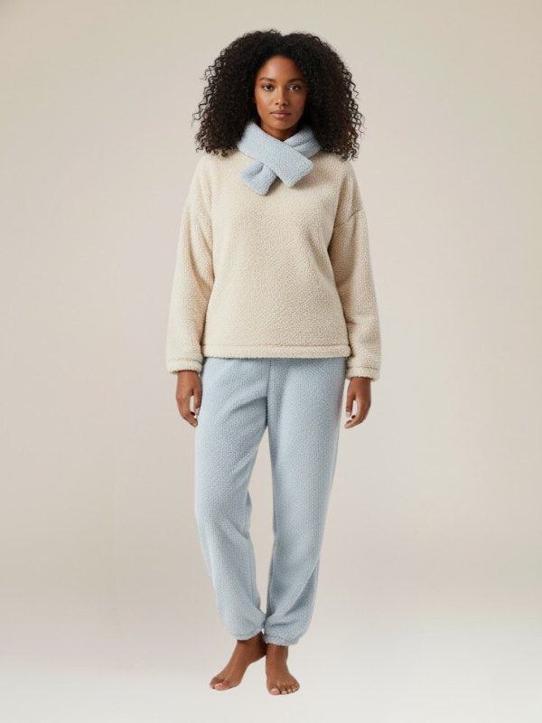 Pyjama Pour Femme Chaud Polaire "Flocon de Douceur" | Pyjama Shop