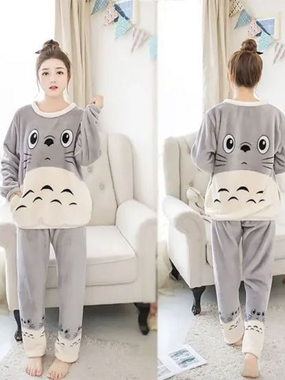 Pyjama D'hiver Chaud Pour Femme "Tendresse Polaire" | Pyjama Shop