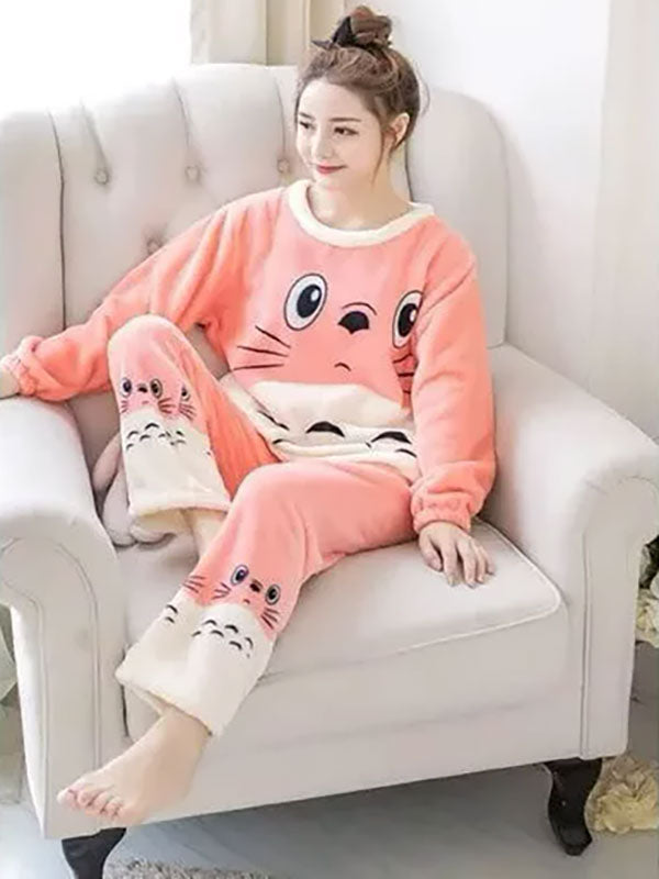 Pyjama D'hiver Chaud Pour Femme "Tendresse Polaire" | Pyjama Shop