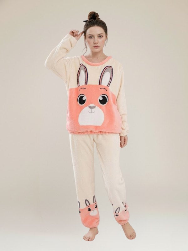 Pyjama Polaire D'hiver Pour Femme "Flocon Douillet" | Pyjama Shop