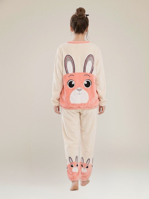 Pyjama Polaire D'hiver Pour Femme "Flocon Douillet" | Pyjama Shop