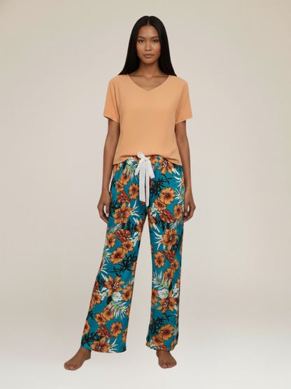 Joli Pyjama Pour Femme "Sous les Tropiques" | Pyjama Shop