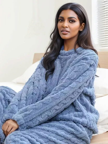 Pyjama 2 Pièces Polaire Pour Femme "Nuage Polaire" | Pyjama Shop