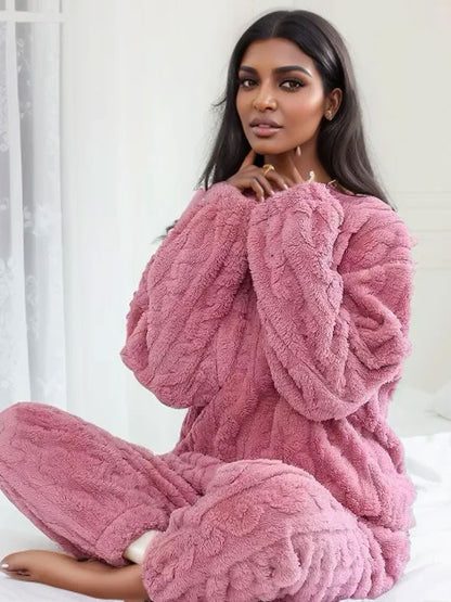 Pyjama 2 Pièces Polaire Pour Femme "Nuage Polaire" | Pyjama Shop