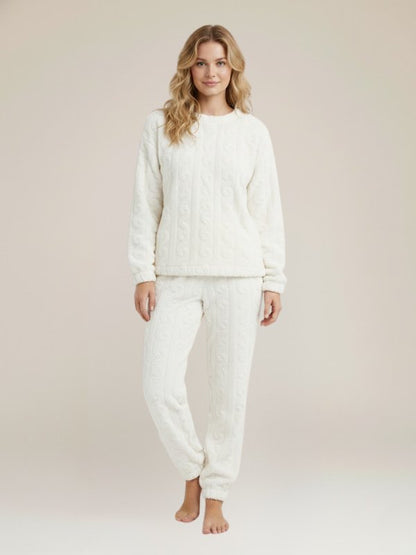 Pyjama 2 Pièces Polaire Pour Femme "Nuage Polaire" | Pyjama Shop