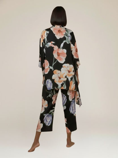 Pyjama Pour Femme Avec Veste "Mystère de Lys" | Pyjama Shop