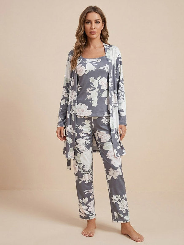 Pyjama Femme 3 Pièces "Senteur de Magnolia" | Pyjama Shop