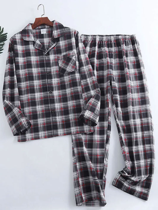 Pyjama Pour Homme à Carreaux "Rêve Urbain" | Pyjama Shop
