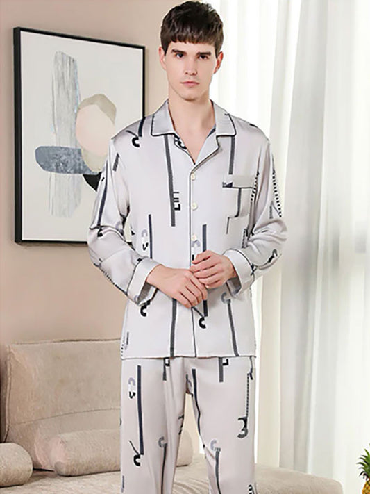 Pyjama Pour Homme En Satin "Confort Moderne" | Pyjama Shop