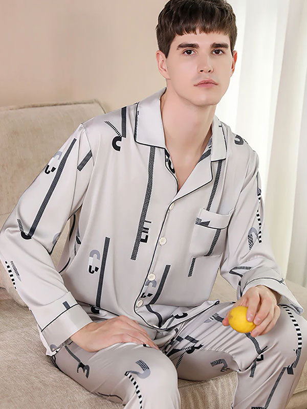 Pyjama Pour Homme En Satin "Confort Moderne" | Pyjama Shop
