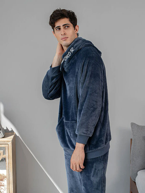 Pyjama D'hiver Chaud Pour Homme "Douce Nuit Polaire" | Pyjama Shop