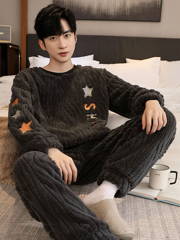 Pyjama D'hiver Pour Homme Original "Matin Polaire" | Pyjama Shop