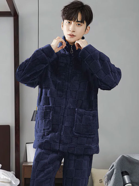 Pyjama D'hiver Polaire Pour Homme "Polaire Douillet" | Pyjama Shop
