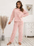 Pyjama Moumoute Pour Femme Rose "Eden Polaire" | Pyjama Shop