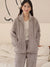 Pyjama Polaire Gris Pour Femme "Rêve Polaire" | Pyjama Shop