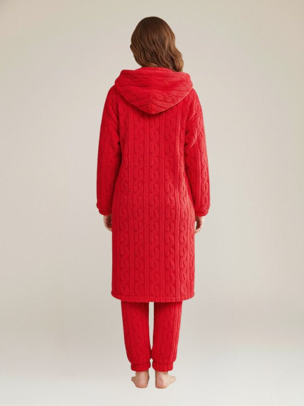 Pyjama Polaire Oversize Pour Femme En Flanelle "Chaleur Enveloppante" | Pyjama Shop