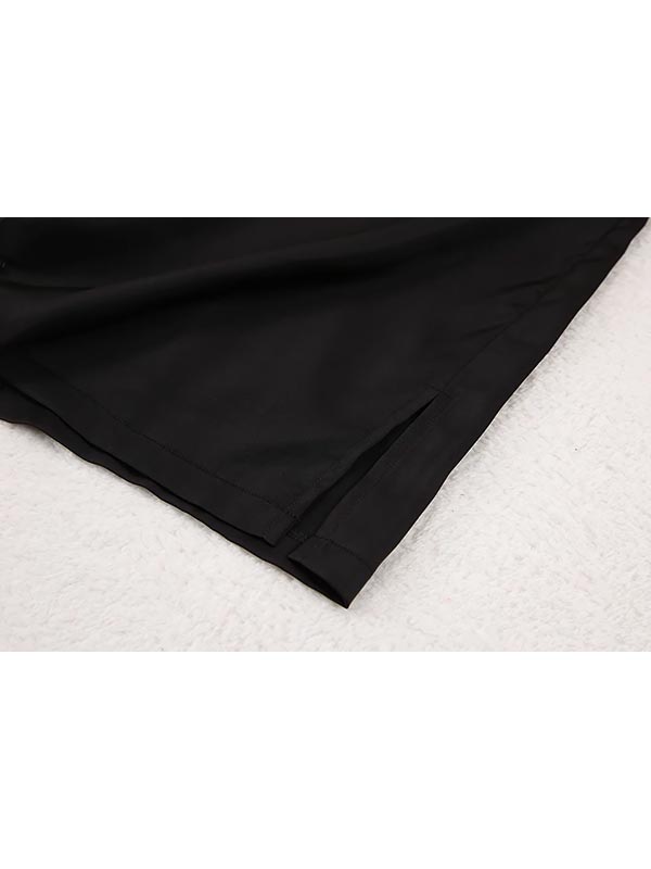 Pyjama Satin Noir Femme | Pyjama Shop