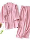 Pyjama Veste Rose Pour Femme &quot;Rêverie de Perle&quot; | Pyjama Shop