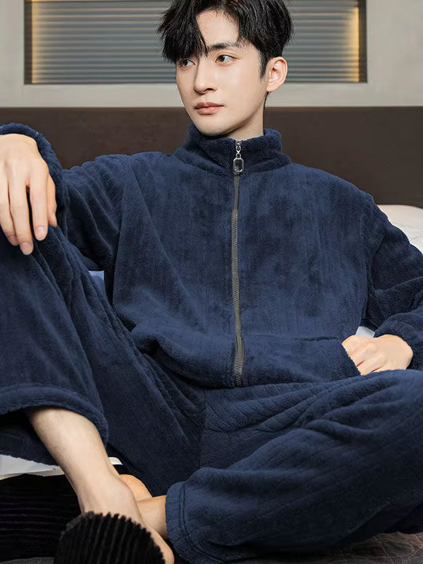 Pyjama Chaud Pour Homme "Évasion Enneigée" | Pyjama Shop