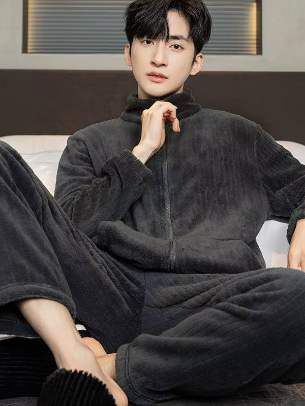 Pyjama Chaud Pour Homme "Évasion Enneigée" | Pyjama Shop