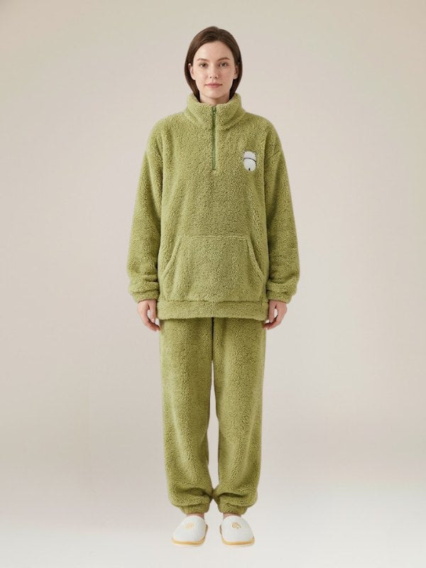 Pyjama Chaud Pour Femme "Douceur Enneigée" | Pyjama Shop