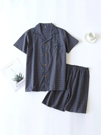 Ensemble Pyjamas Short Pour Homme "Brise Marine" | Pyjama Shop
