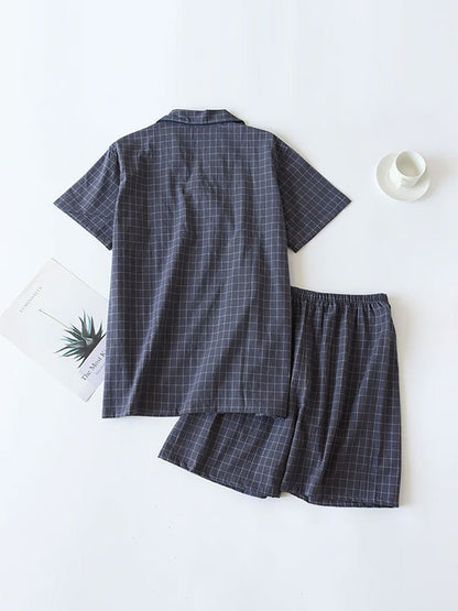 Ensemble Pyjamas Short Pour Homme "Brise Marine" | Pyjama Shop
