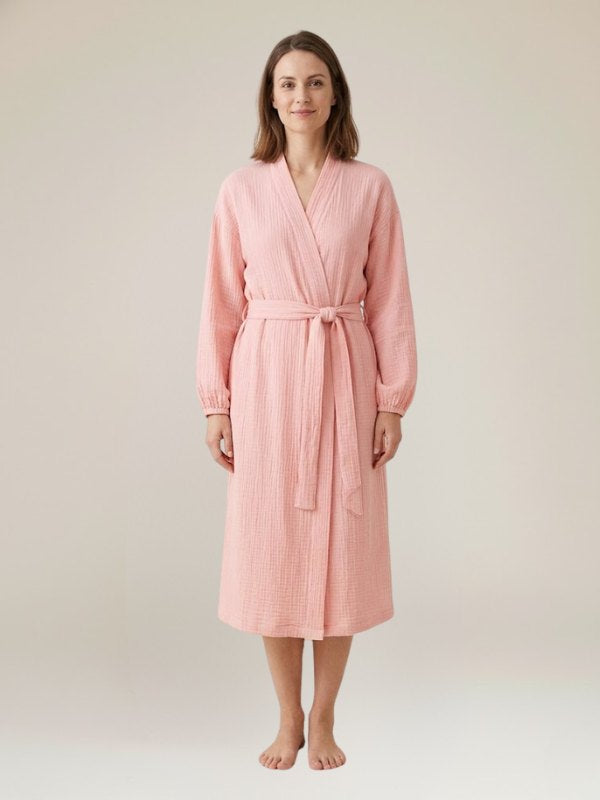 Robe de Chambre en Coton Pour Femme "Chaleur Douce" | Pyjama Shop