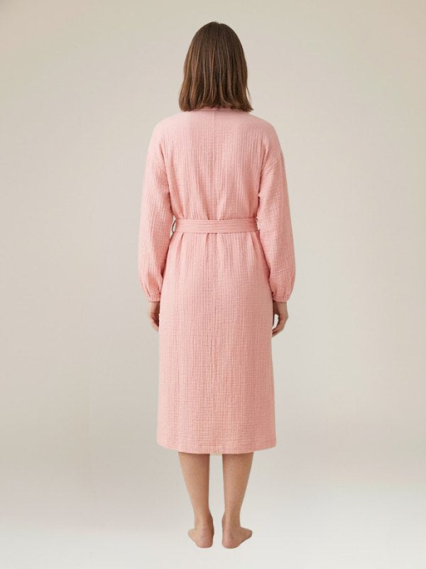 Robe de Chambre en Coton Pour Femme "Chaleur Douce" | Pyjama Shop