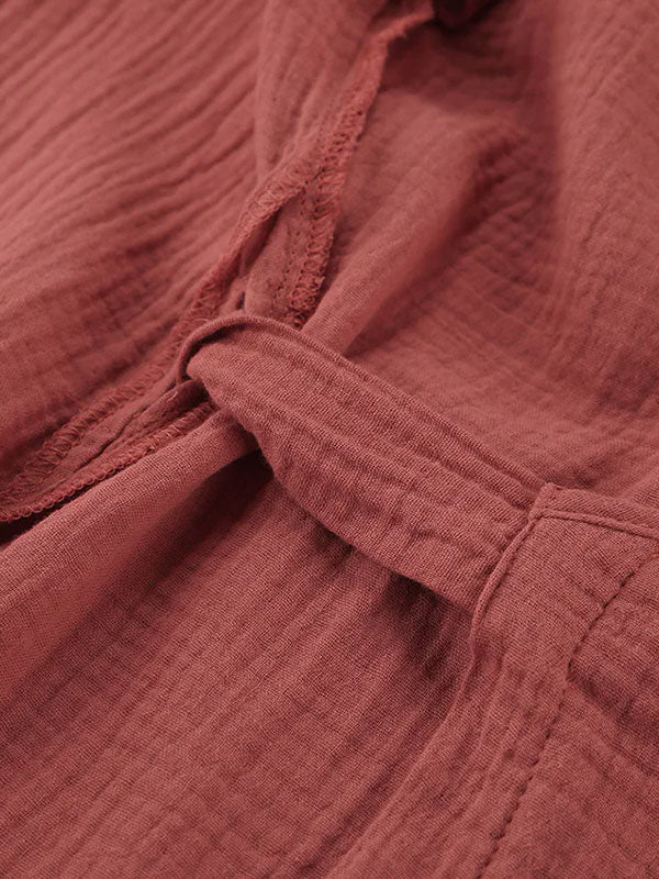 Robe de Chambre En Coton Pour Femme "Flocon de Douceur" | Pyjama Shop