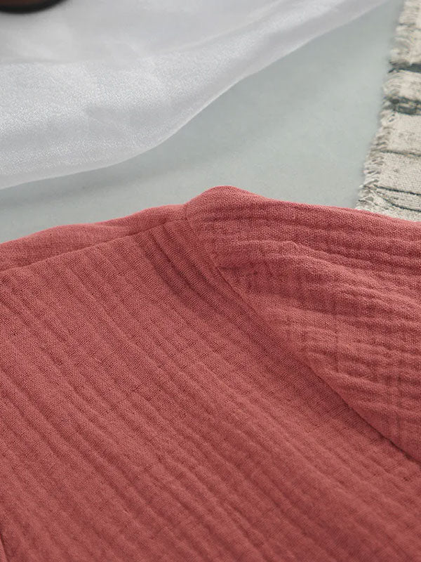 Robe de Chambre En Coton Pour Femme "Flocon de Douceur" | Pyjama Shop
