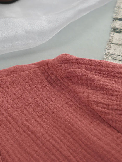 Robe de Chambre En Coton Pour Femme "Flocon de Douceur" | Pyjama Shop