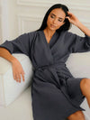 Robe de Chambre En Coton &quot;Nid Douillet&quot; | Pyjama Shop