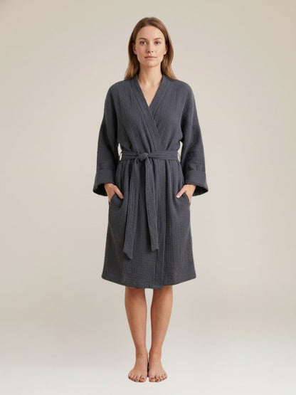 Robe de Chambre En Coton "Nid Douillet" | Pyjama Shop