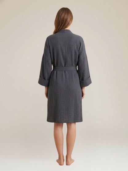 Robe de Chambre En Coton "Nid Douillet" | Pyjama Shop