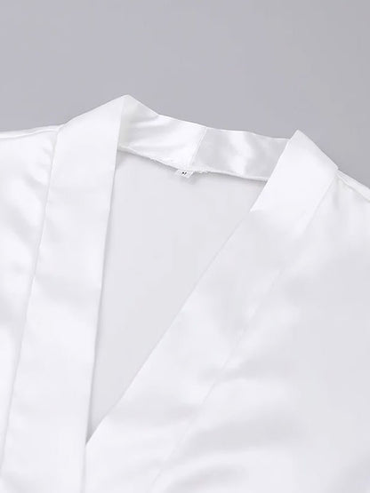 Robe de Chambre D'été Pour Femme "Élégance Matinale" | Pyjama Shop