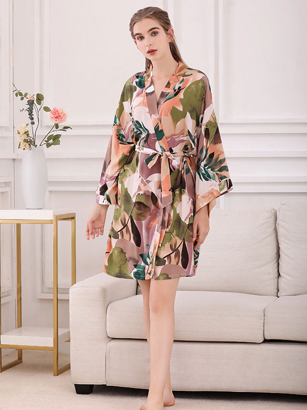Robe de Chambre Pour Femme Originale "Soleil Matinal" | Pyjama Shop