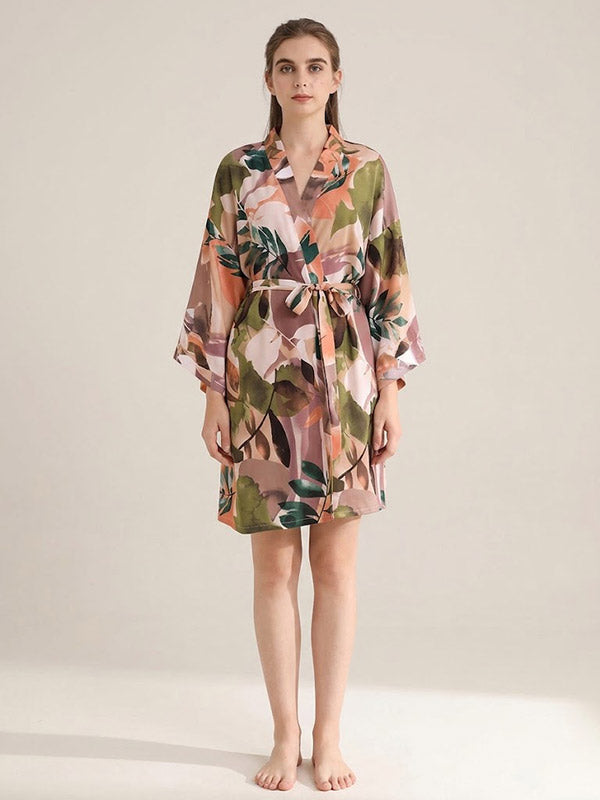 Robe de Chambre Pour Femme Originale "Soleil Matinal" | Pyjama Shop
