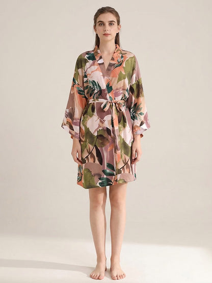 Robe de Chambre Pour Femme Originale "Soleil Matinal" | Pyjama Shop