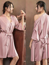 Robe De Chambre Légère Pour Femme En Satin &quot;Délice de Satin&quot;