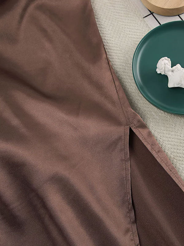 Robe de Chambre Longue pour Femme "Perle du Matin" | Pyjama Shop