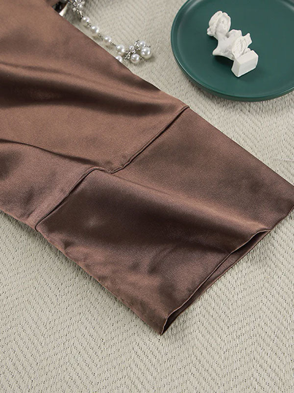 Robe de Chambre Longue pour Femme "Perle du Matin" | Pyjama Shop