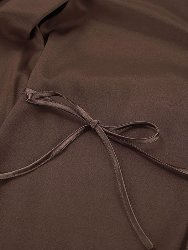 Robe de Chambre Longue pour Femme "Perle du Matin" | Pyjama Shop