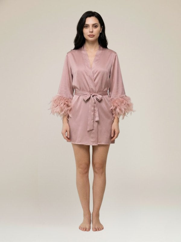 Robe de Chambre Originale Pour Femme "Flocon de Satin" | Pyjama Shop​